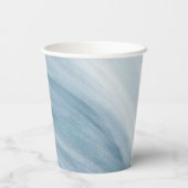 Gobelets En Papier Blue Christian Cross Graduation (Verso)