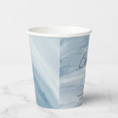 Gobelets En Papier Blue Christian Cross Graduation (Droite)