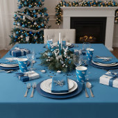 Gobelets En Papier Blue Dachshund Fête de Noël à thème