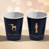 Gobelets En Papier Blue elegant Nutcracker personalized cup