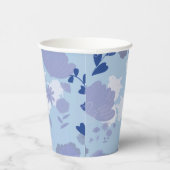 Gobelets En Papier Blue Flowers (Droite)