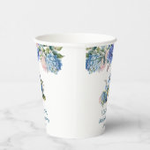 Gobelets En Papier Blue Hydrangea Bride Tea Party (Droite)