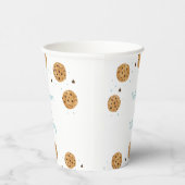 Gobelets En Papier Blue One Sweet Cookie Anniversaire (Droite)