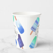 Gobelets En Papier Blue Popsicle Parti Anniversaire de enfant personn (Droite)