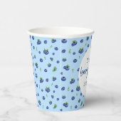 Gobelets En Papier Blueberry 1er anniversaire Berry First (Droite)