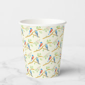 Gobelets En Papier Bluebirds Wedding (Verso)