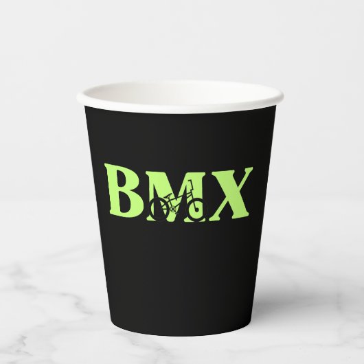 GOBELETS EN PAPIER BMX (Recto)
