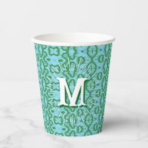 Boa Ripple en Vert + Aqua Personnalisé