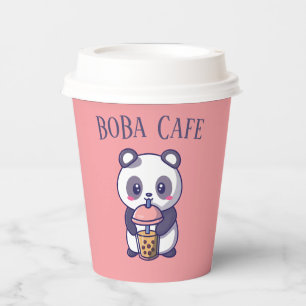 Gobelets En Papier Boba Tea, Buble lait thé