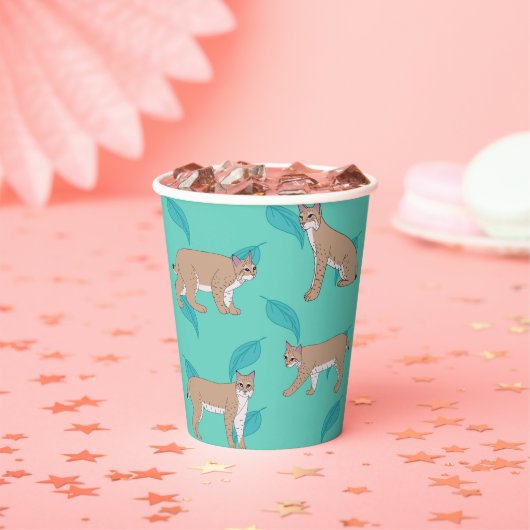 Gobelets En Papier Bobcats (Insitu)