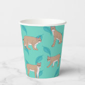 Gobelets En Papier Bobcats (Verso)
