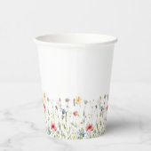 Gobelets En Papier Boho Chic Wildflower Wedding (Droite)