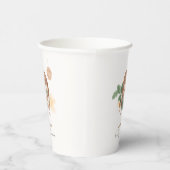 Gobelets En Papier Boho Cosy Teddy Bear Sleep Baby shower (Droite)