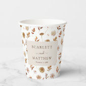 Gobelets En Papier Boho Fall (Recto)