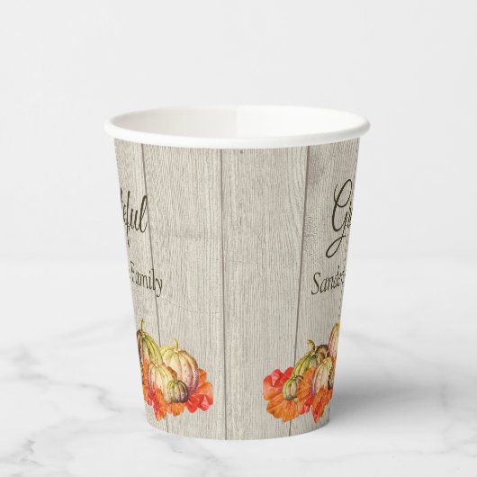 Gobelets En Papier Boho Gratte Thanksgiving Party Fall (Gauche)