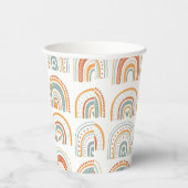 Gobelets En Papier Boho Rainbow MR Onederful Birthday Party (Droite)