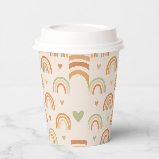 Gobelets En Papier Boho Rainbow Paper Cup (Gauche)