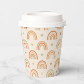Gobelets En Papier Boho Rainbow Paper Cup (Verso)
