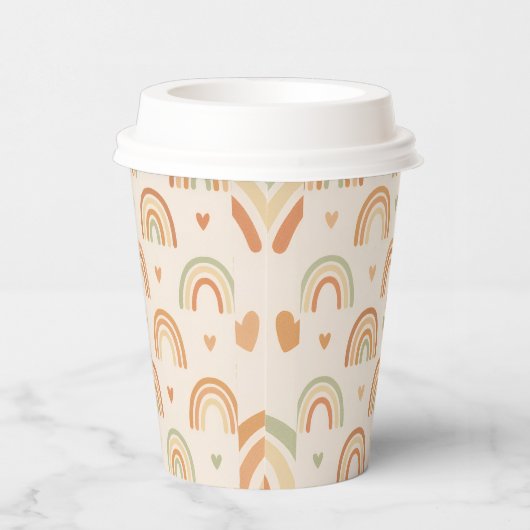 Gobelets En Papier Boho Rainbow Paper Cup (Droite)