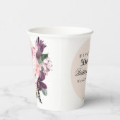 Gobelets En Papier Boho Tropical Parrot 50e anniversaire (Droite)