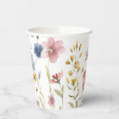 Gobelets En Papier Boho Wildflower (Gauche)