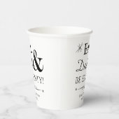 Gobelets En Papier Boire et être soixante-dix Throwback 70e anniversa (Droite)