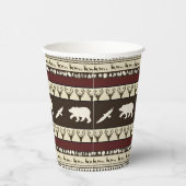 Gobelets En Papier Bois d'automne (Droite)