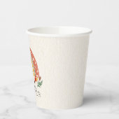 Gobelets En Papier Bois Rainbow Mushroom Botanique Anniversaire (Gauche)