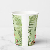 Gobelets En Papier Bois rustique Verdure Champignons Champignons Ferm (Droite)