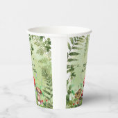 Gobelets En Papier Bois rustique Verdure Champignons Champignons Ferm (Droite)