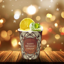 Bois sur mesure Rustique Masculine moderne Anniver