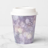 Gobelets En Papier Bokeh et papillon Quinceanera ID1030 (Verso)