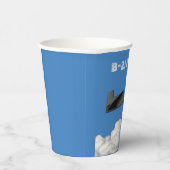 Gobelets En Papier Bombe furtif B-21 Raider (Droite)