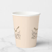 Gobelets En Papier Bon café! (Droite)