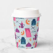 Gobelets En Papier Bon Motif du Ramadan (Gauche)