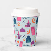 Gobelets En Papier Bon Motif du Ramadan (Verso)