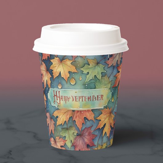 Gobelets En Papier Bon septembre