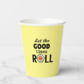 Gobelets En Papier Bon temps rouler kawaii sushi (Verso)