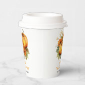 Gobelets En Papier Bon thanksgiving |Fall Holiday Dîner Turquie (Droite)