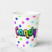 Gobelets En Papier Bonbons  (Verso)