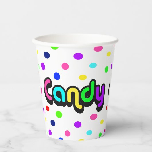 Gobelets En Papier Bonbons (Recto)