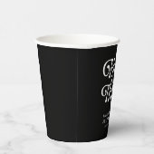 Gobelets En Papier Bonjour Trente Rétro 30e Anniversaire (Droite)