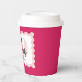 Gobelets En Papier Bonjour Trente Wavy Super 30e anniversaire (Gauche)