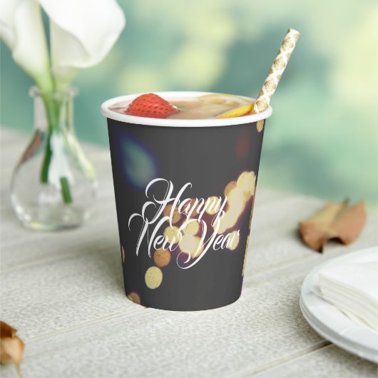 Gobelets En Papier Bonne année (Insitu)
