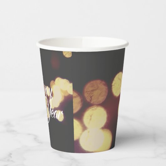 Gobelets En Papier Bonne année (Gauche)