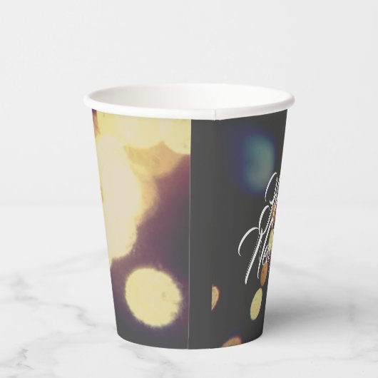 Gobelets En Papier Bonne année (Droite)