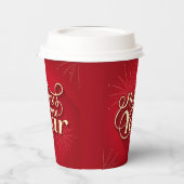 Gobelets En Papier Bonne année (Gauche)