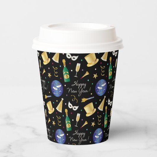 Gobelets En Papier Bonne année (Recto)