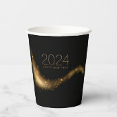 Gobelets En Papier Bonne année 2024 (Verso)