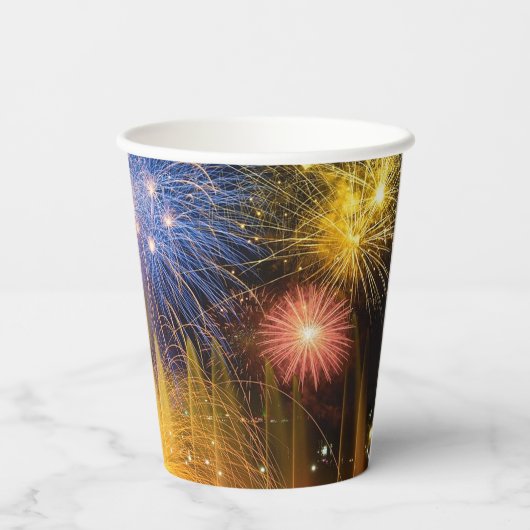 Gobelets En Papier Bonne année bissextile 2024 (Verso)